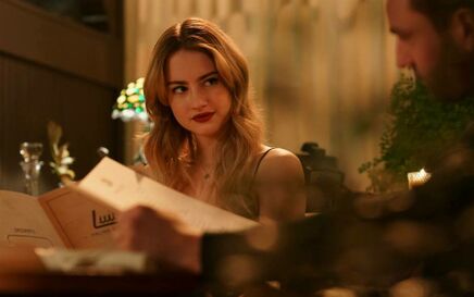 On set on Tell Me Lies: 