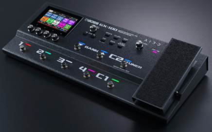 BOSS unveils new GX-100 effects processor for guitar and bass