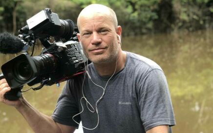 Behind the scenes on Expedition Unknown: 