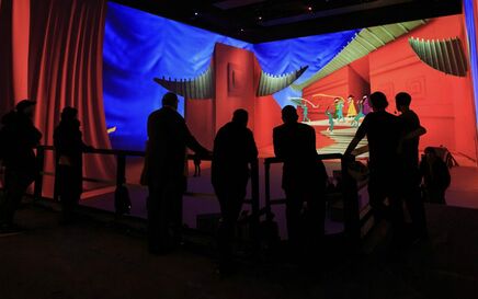 The future of AV collaborations? Inside David Hockney’s Lightroom exhibition