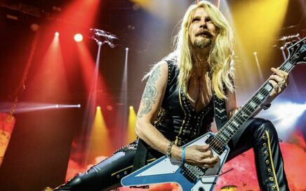 Gibson and Judas Priest legend unleash Richie Faulkner Flying V Custom guitar