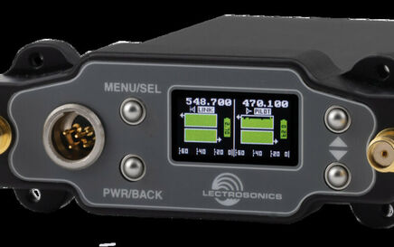 Lectrosonics DSR dual-channel receiver now shipping