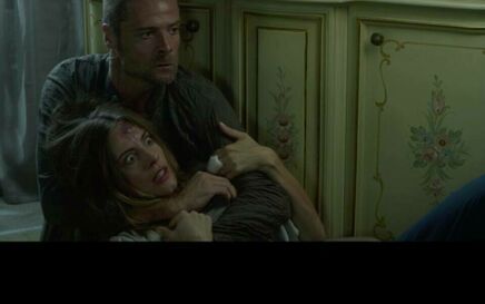 On set on Don’t Look at the Demon: 