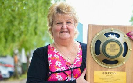 Celestion’s longest serving employee Dee Potter reflects on 50 years at Celestion: 