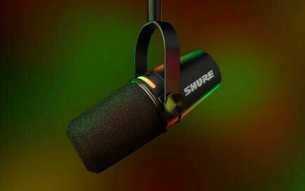 Shure Introduces MV7+ Podcast Microphone