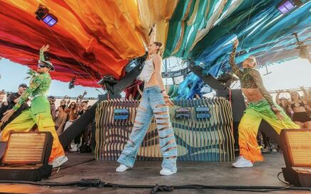 GLP helps bring ‘mushroom’ stage to life at Coachella 2024