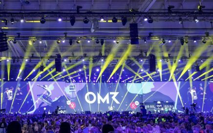 PRG relies on Cameo ORON H2 at OMR world premiere