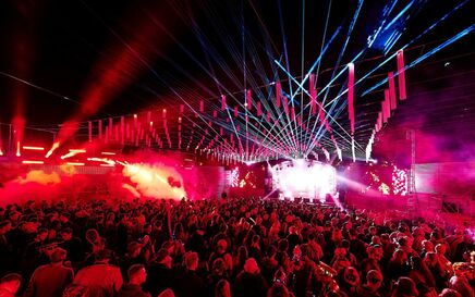 Cameo lights up Shangri-La’s NowHere stage at Glasto 2024