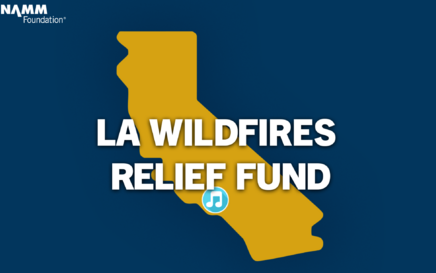 NAMM Foundation creates LA Wildfires Relief Fund