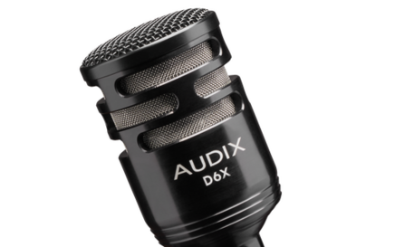 AUDIX introduces D6X microphone