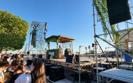 NEXO GEO M12 line arrays deployed for Montpellier electro-funk festival