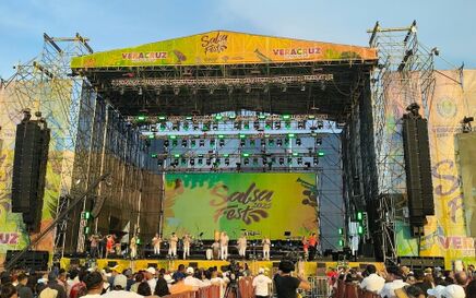 Nexo powers Latin America Salsa Fest for 200,000 attendees