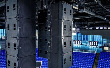 Martin Audio line array brings modern sound to Tennessee basketball arena
