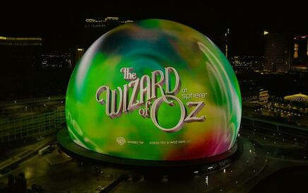 Immersive sound technology brings The Wizard of Oz to Las Vegas’ Sphere