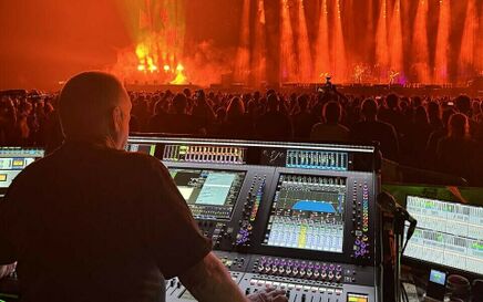 DiGiCo deployed for Lenny Kravitz Blue Electric Light Tour