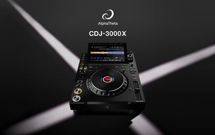 AlphaTheta CDJ-3000X boasts built-in Wi-Fi, cloud streaming, and high-res sound for DJs