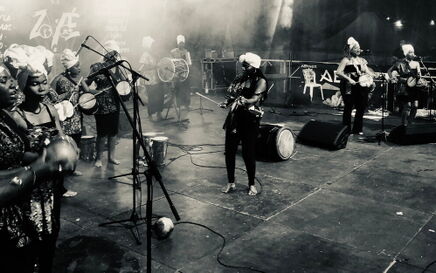 DiGiCo Quantum 225 and SD12 mix Mas K Klé at Guadeloupe Cultural Weekend