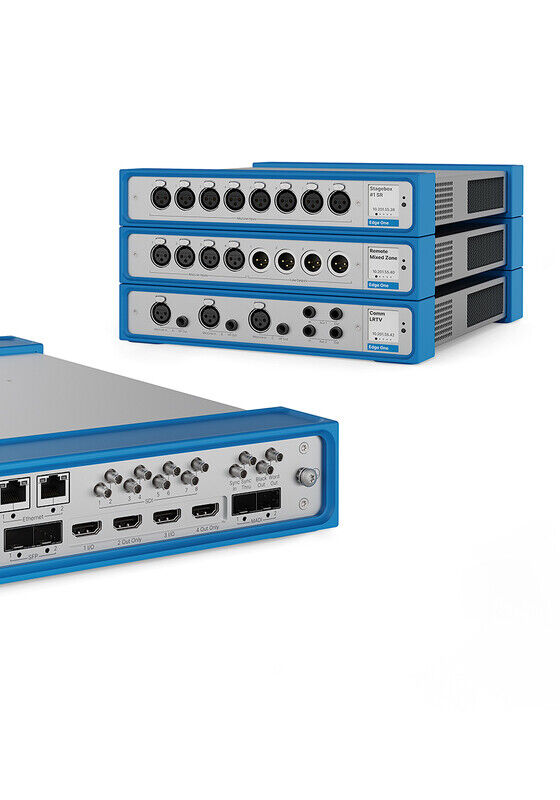 Lawo introduces Edge One converged video and audio stagebox