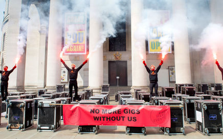 #WeMakeEvents to “Stand As One” against UK Government