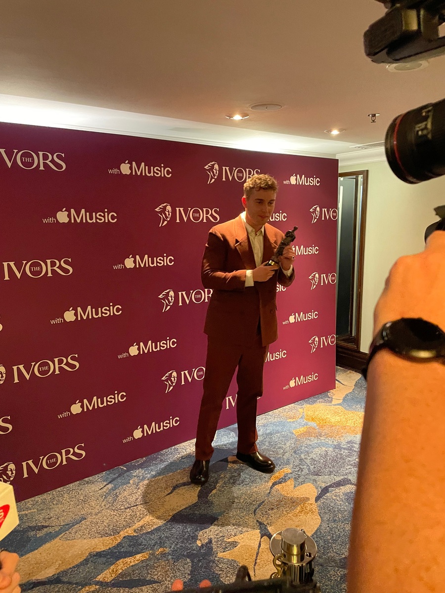 Sam Fender took home his first Ivor Novello Award after winning Best Song Musically and Lyrically