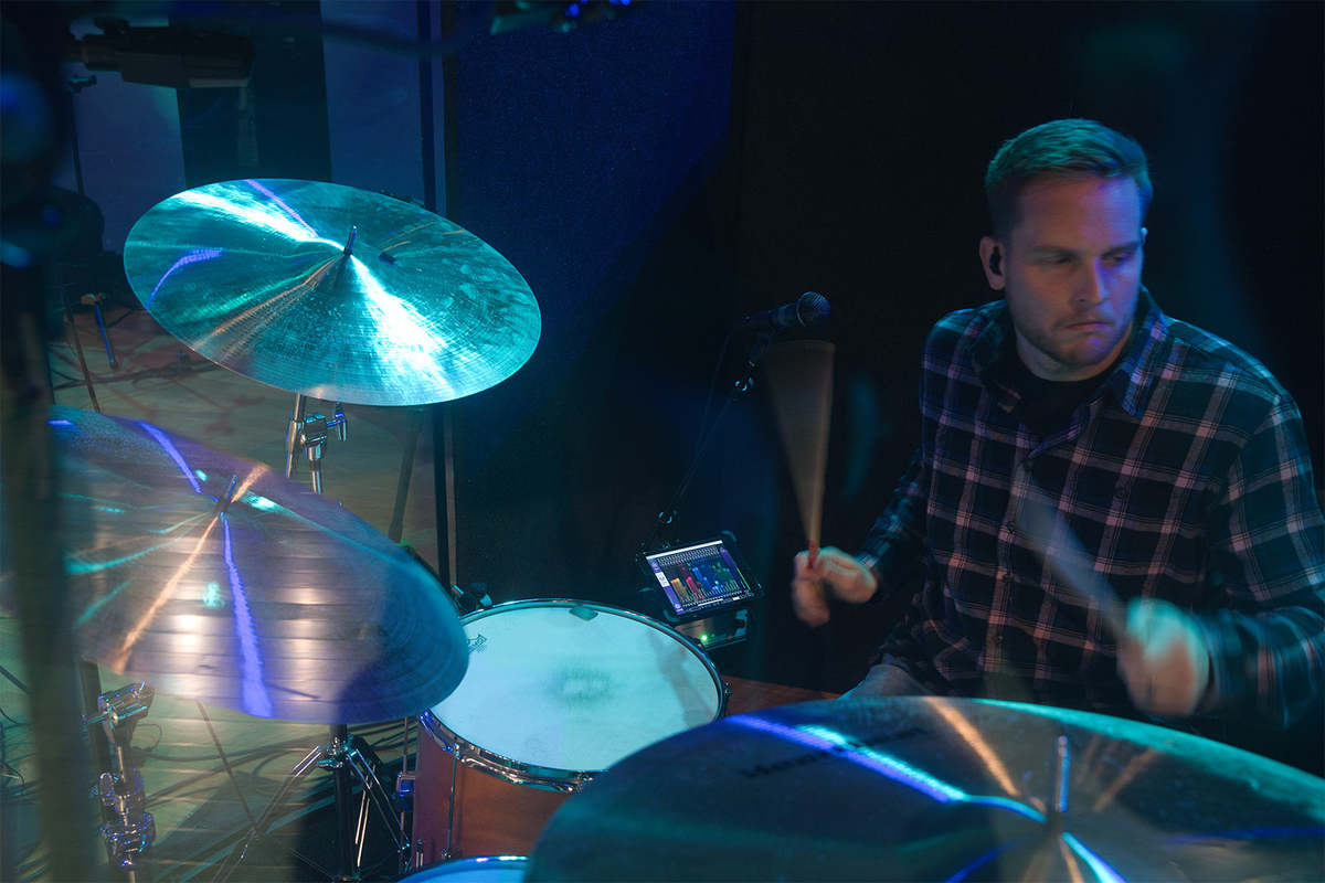 KLANG:app discreetly offers FBCW&rsquo;s musicians and vocalists fast and intuitive control over their own IEM mixes