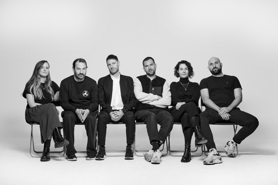 L-R: Sasha Richards, Luke Williams, Oli Isaacs, Simon Gold, Lisa Marxen, Riccardo Primavera --- Image credit: Christopher Fields/SHED London